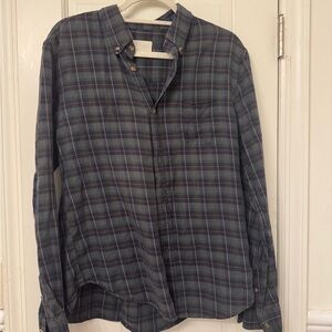 Vintage band of outsiders flannel button down